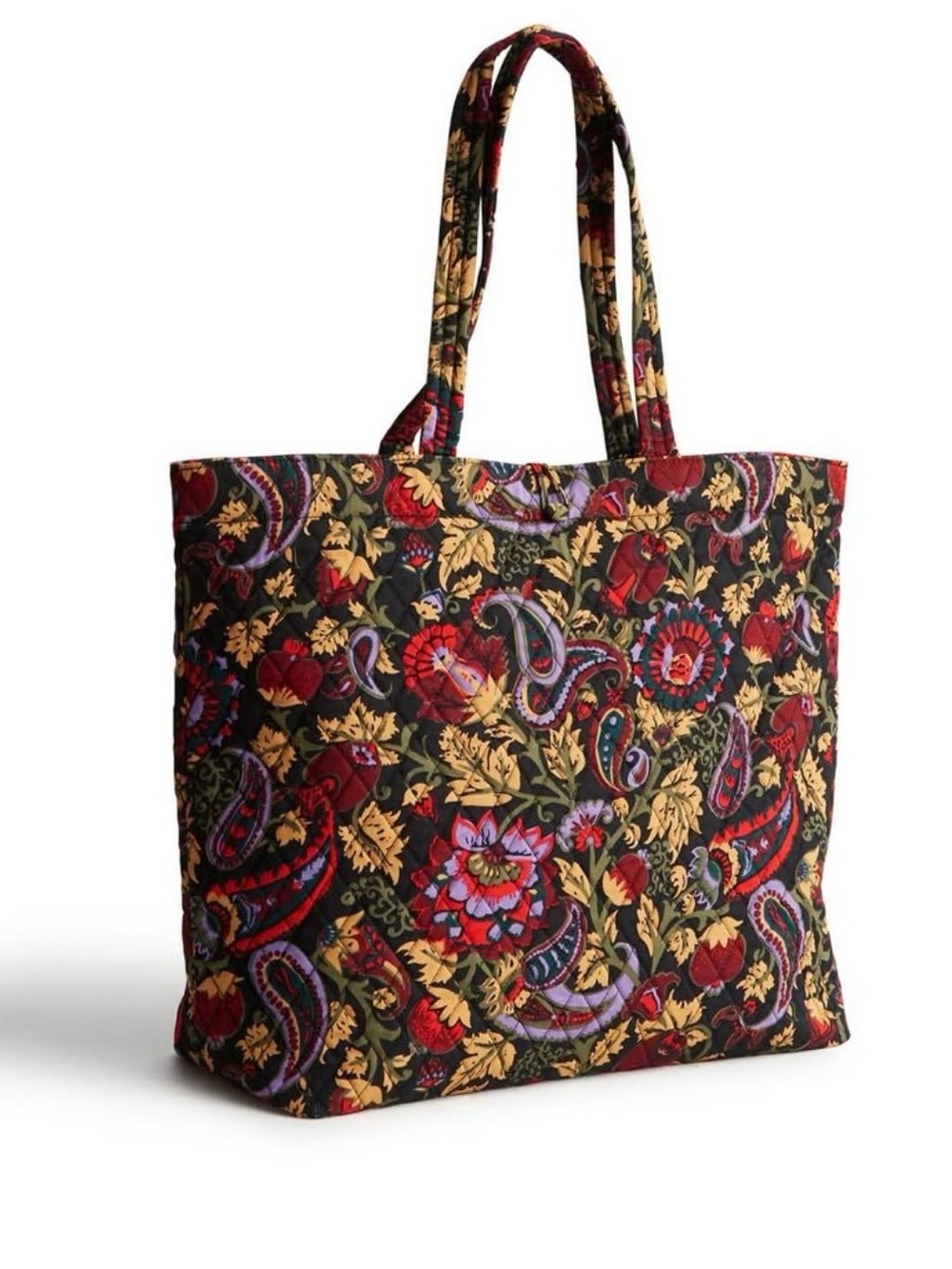 Vera Bradley Paisley Floral Tote + Travel Case